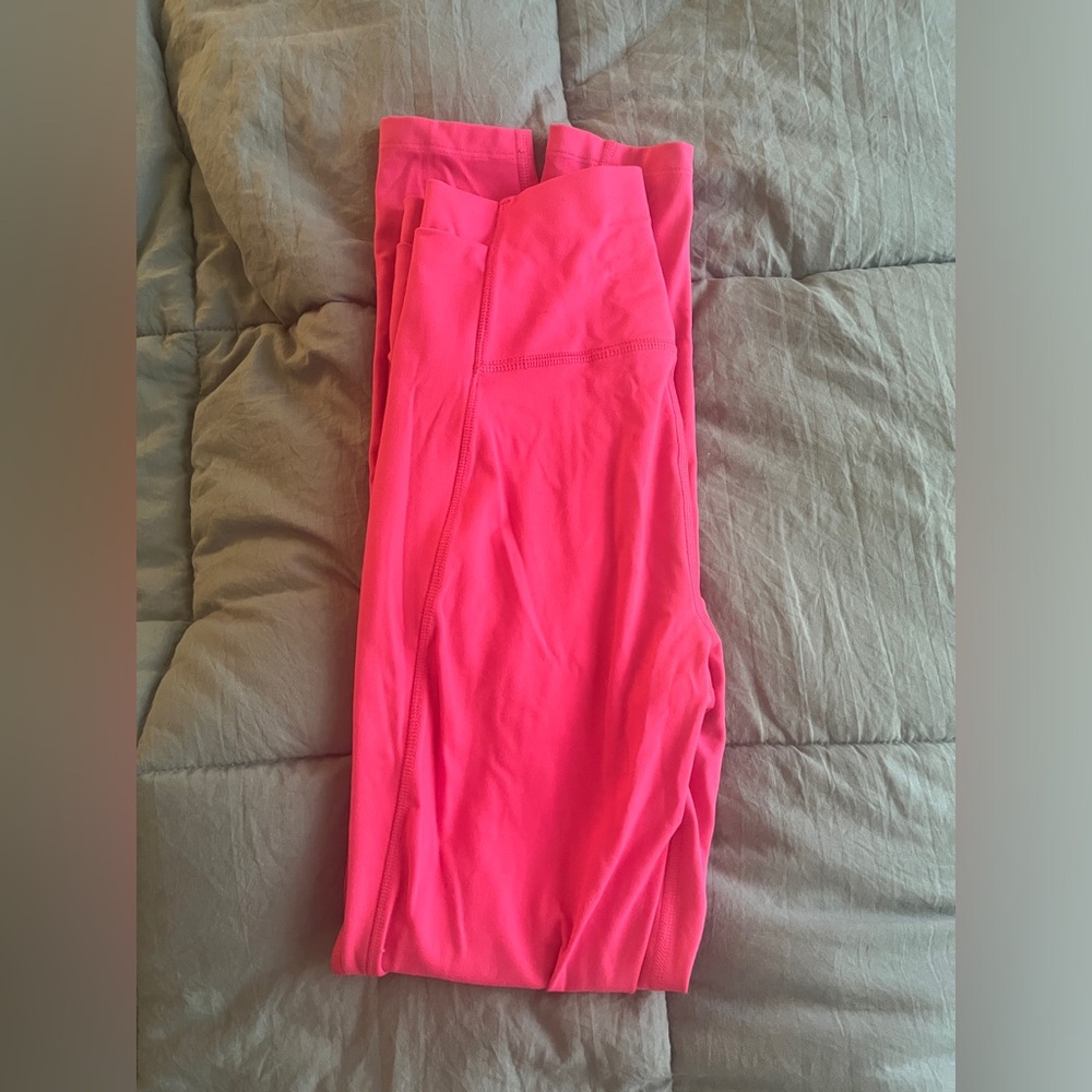 All in motion hot pink leggings size small